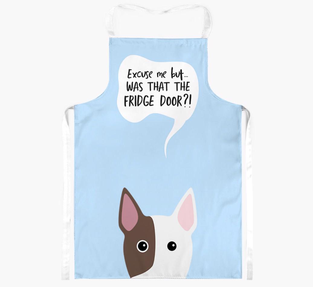 Was That The Fridge Door: Personalized {breedFullName} Apron