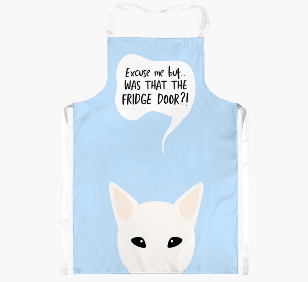 Was That The Fridge Door: Personalized {breedFullName} Apron