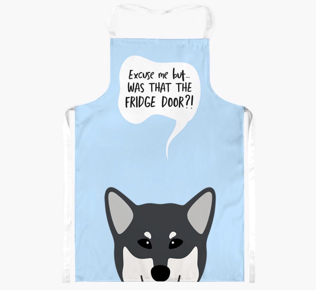 Was That The Fridge Door: Personalized {breedFullName} Apron