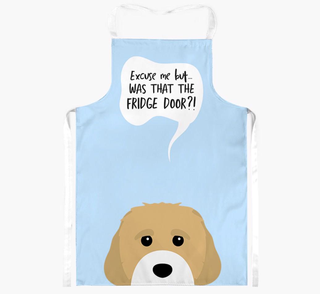 Was That The Fridge Door: Personalized {breedFullName} Apron