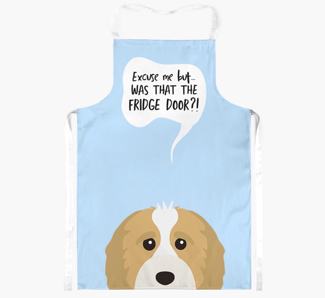 Was That The Fridge Door: Personalized {breedFullName} Apron