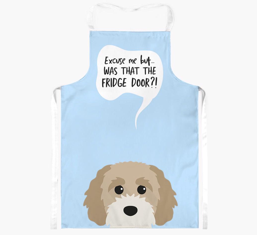 Was That The Fridge Door: Personalized {breedFullName} Apron