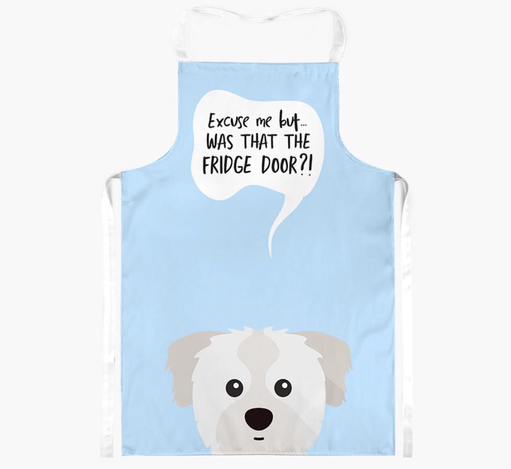 Was That The Fridge Door: Personalized {breedFullName} Apron