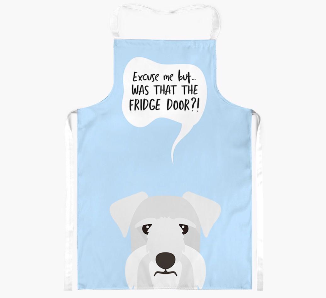 Was That The Fridge Door: Personalized {breedFullName} Apron