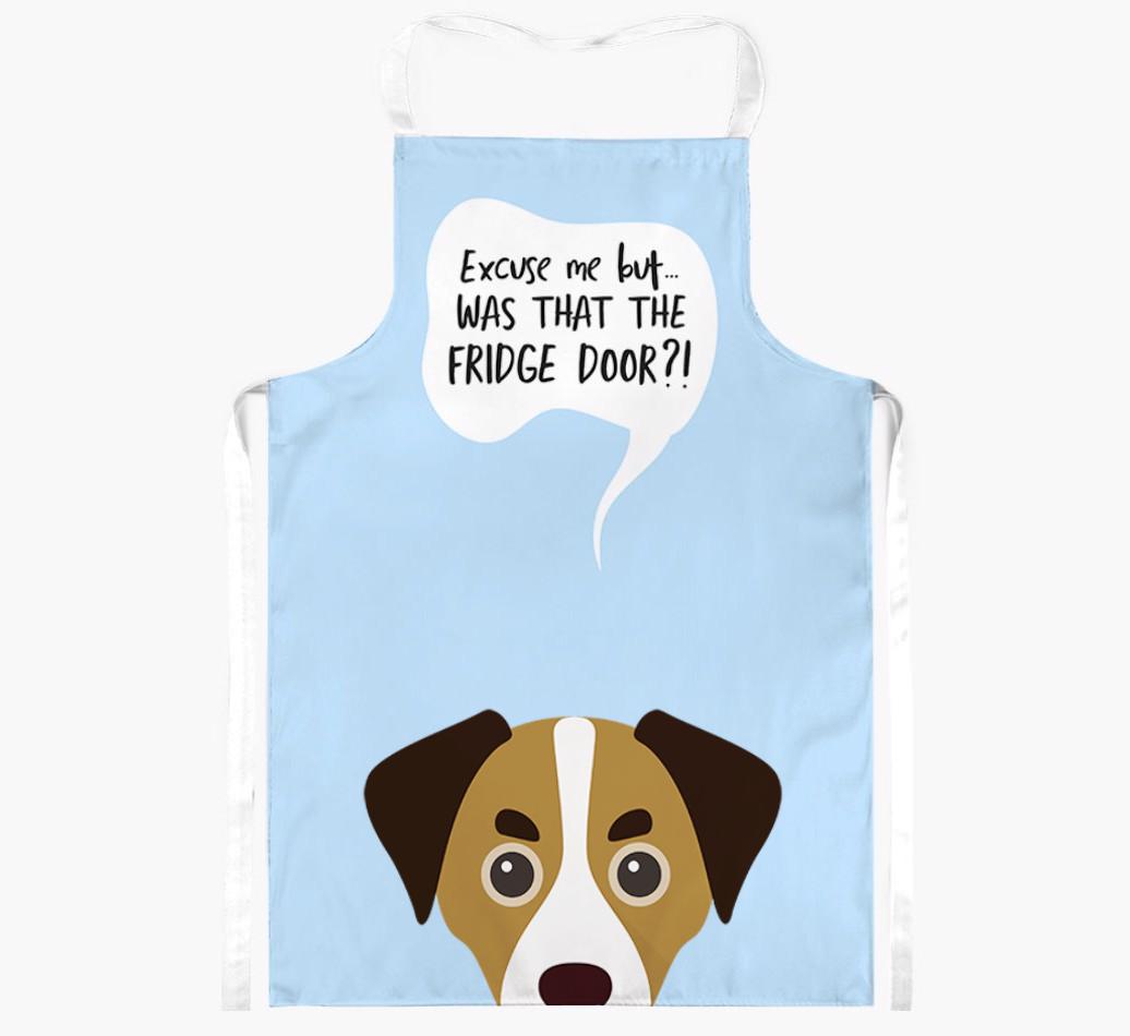 Was That The Fridge Door: Personalized {breedFullName} Apron