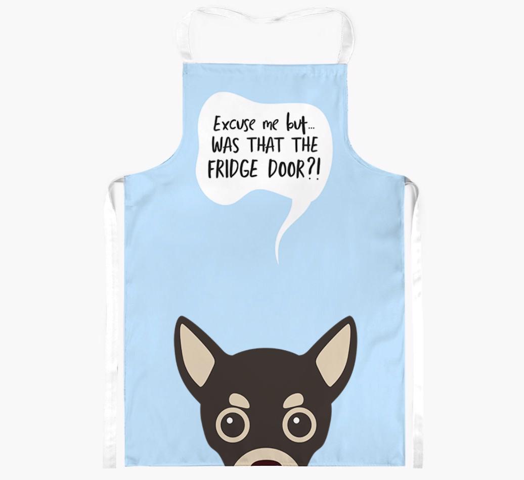 Was That The Fridge Door: Personalized {breedFullName} Apron