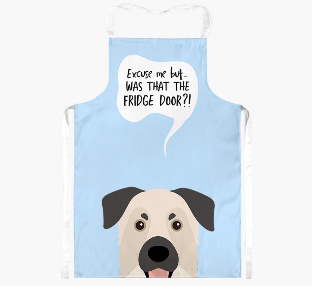 Was That The Fridge Door: Personalized {breedFullName} Apron