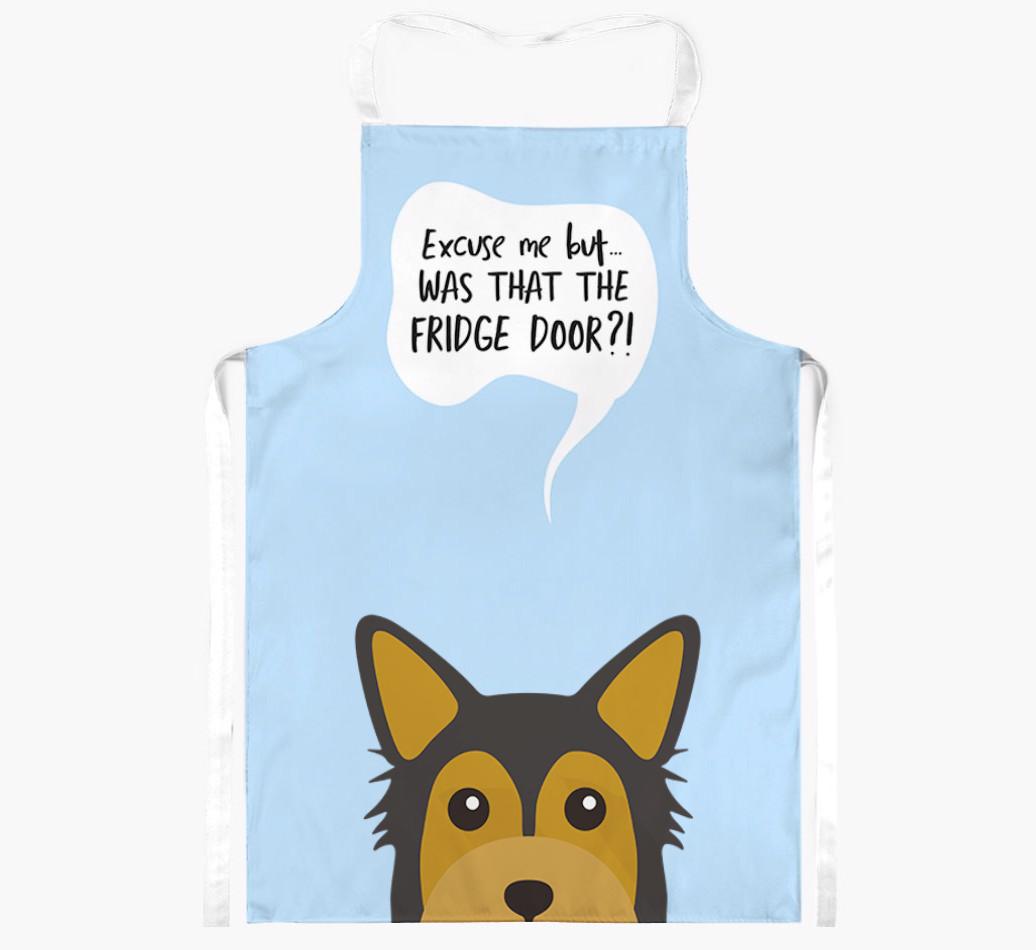 Was That The Fridge Door: Personalized {breedFullName} Apron