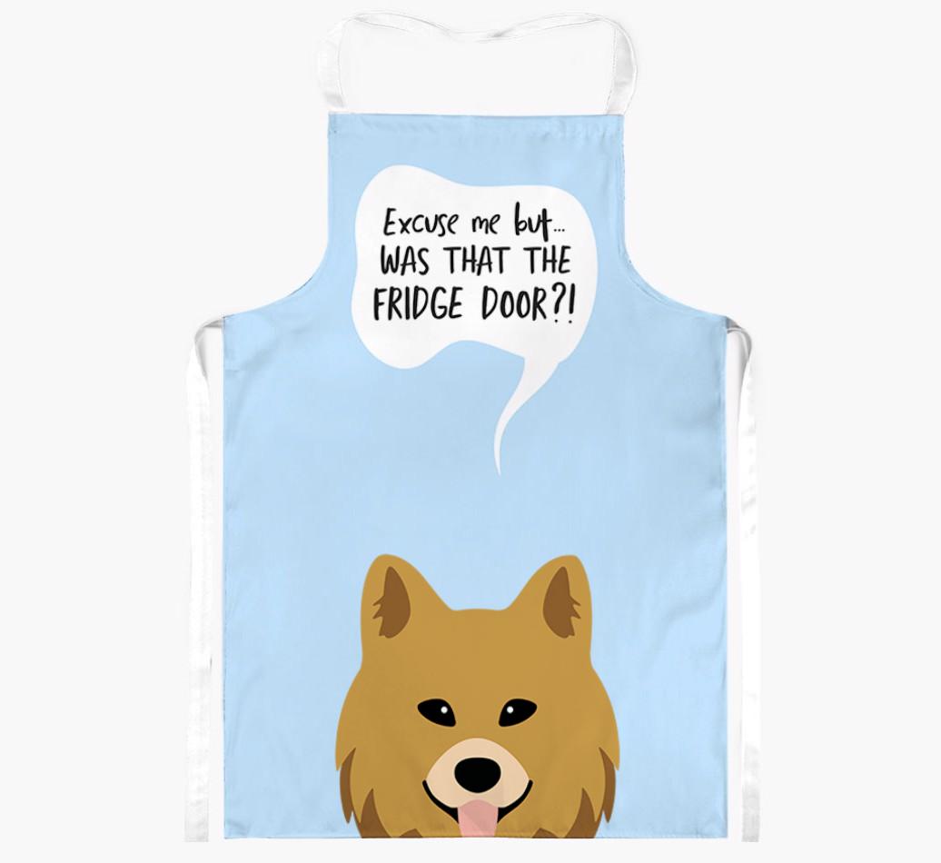 Was That The Fridge Door: Personalized {breedFullName} Apron