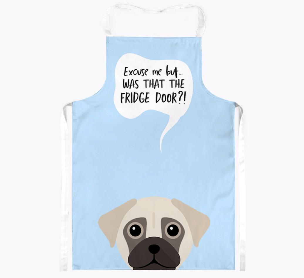 Was That The Fridge Door: Personalized {breedFullName} Apron