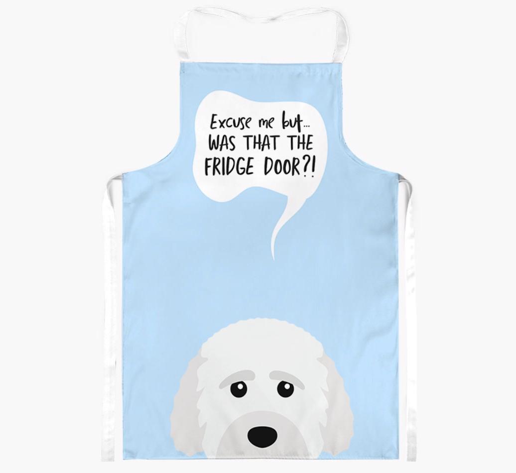 Was That The Fridge Door: Personalized {breedFullName} Apron