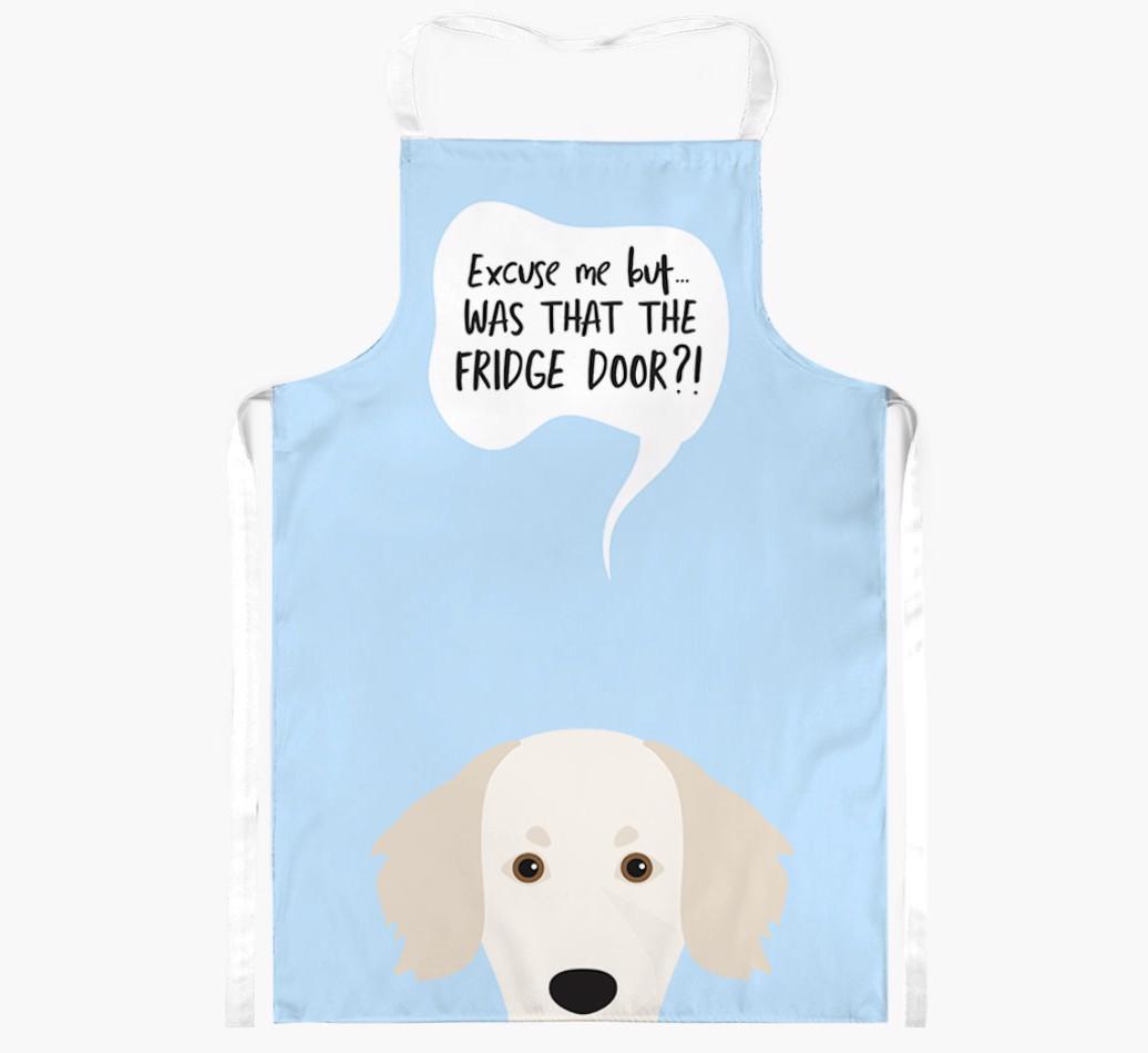 Was That The Fridge Door: Personalized {breedFullName} Apron