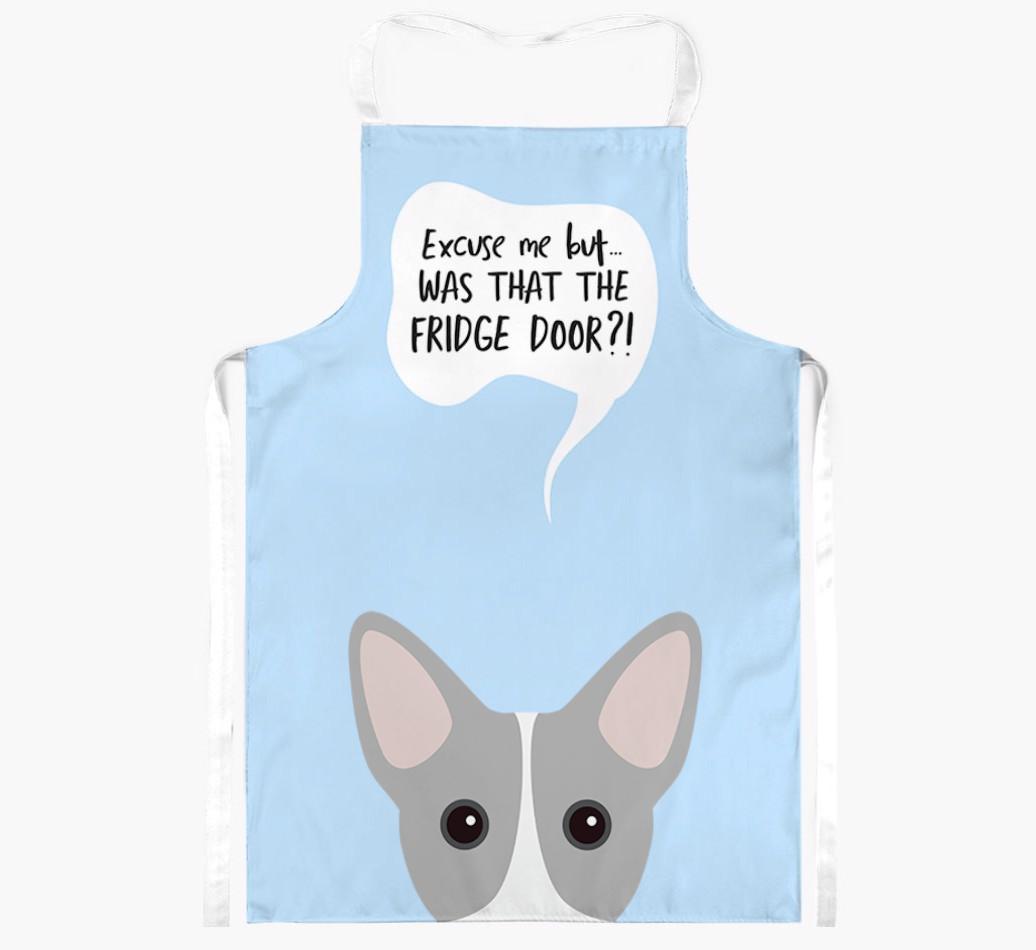 Was That The Fridge Door: Personalized {breedFullName} Apron