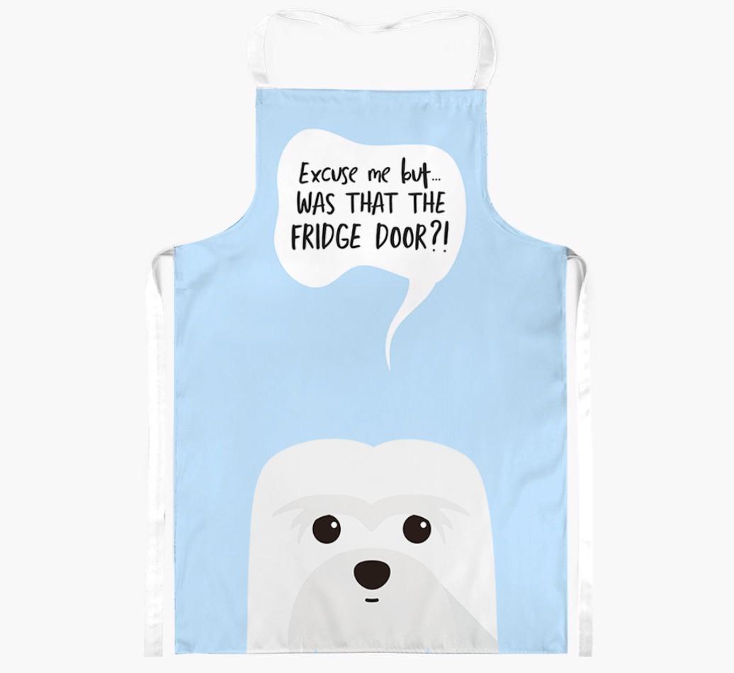 Was That The Fridge Door: Personalized {breedFullName} Apron