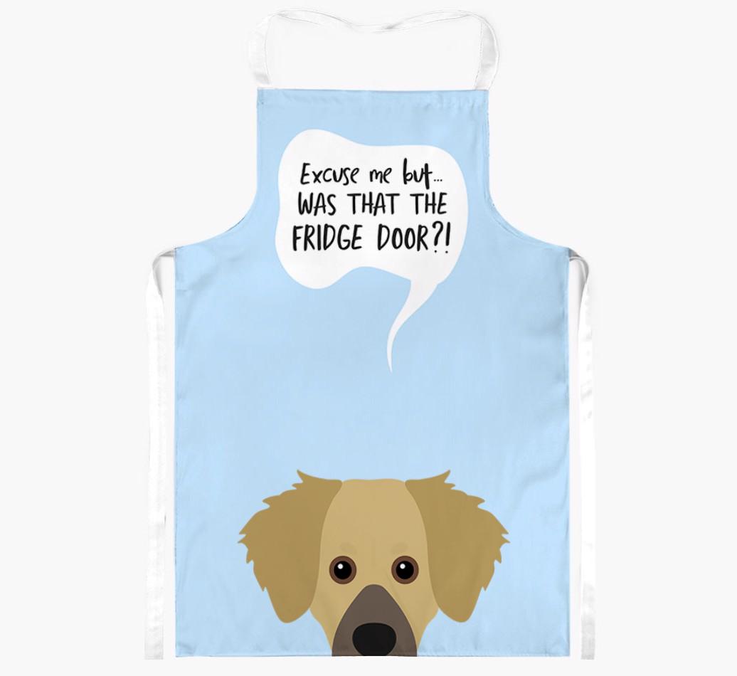 Was That The Fridge Door: Personalized {breedFullName} Apron