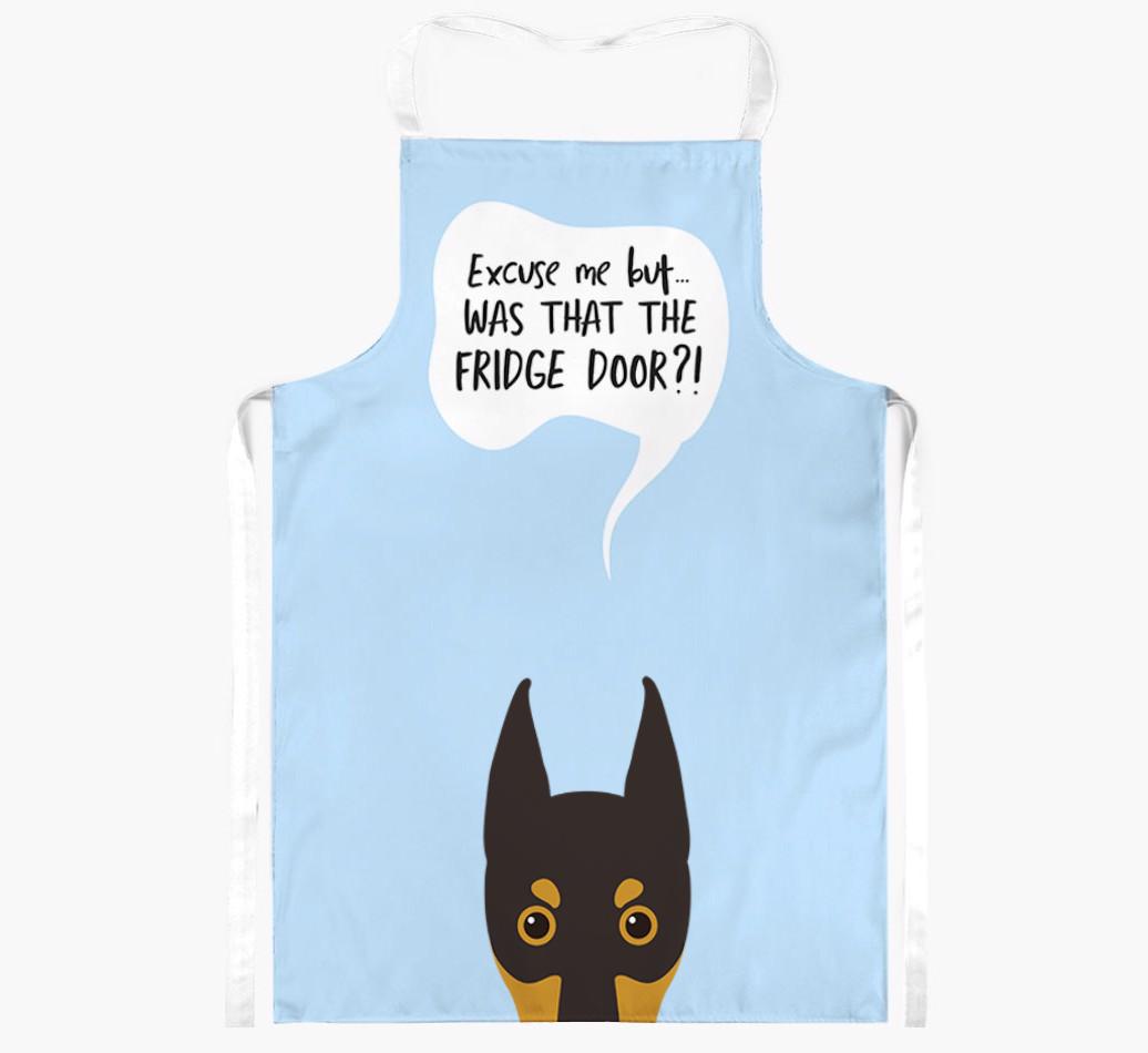 Was That The Fridge Door: Personalized {breedFullName} Apron