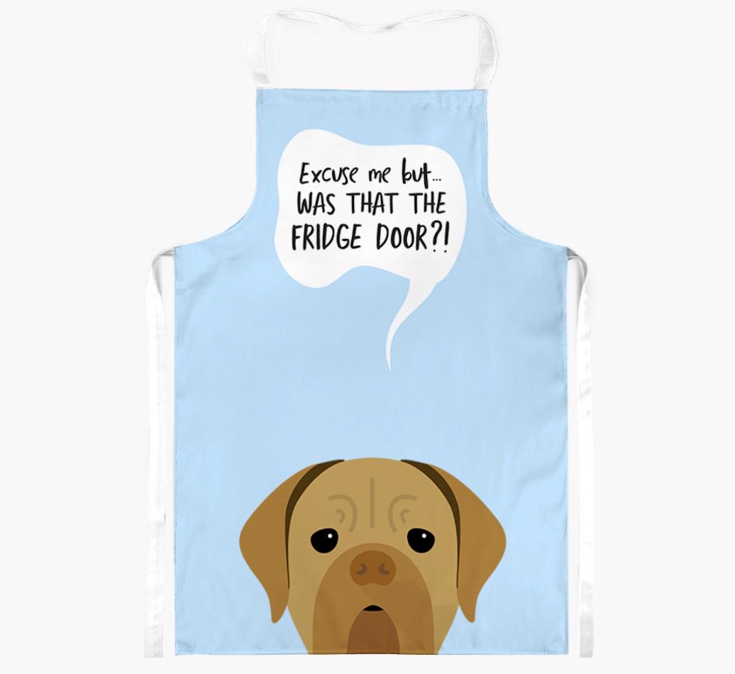Was That The Fridge Door: Personalized {breedFullName} Apron