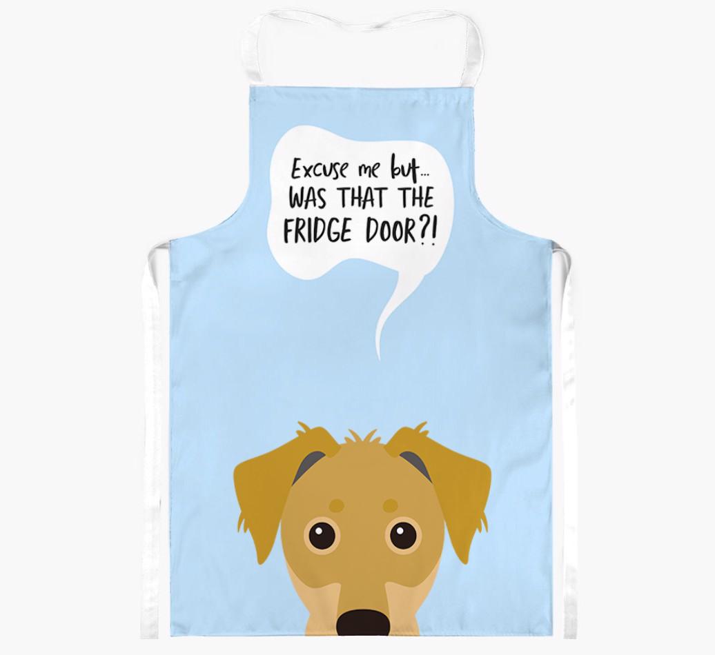 Was That The Fridge Door: Personalized {breedFullName} Apron