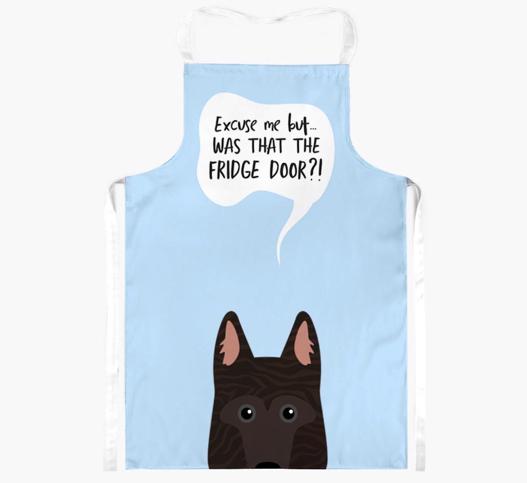 Was That The Fridge Door: Personalized {breedFullName} Apron