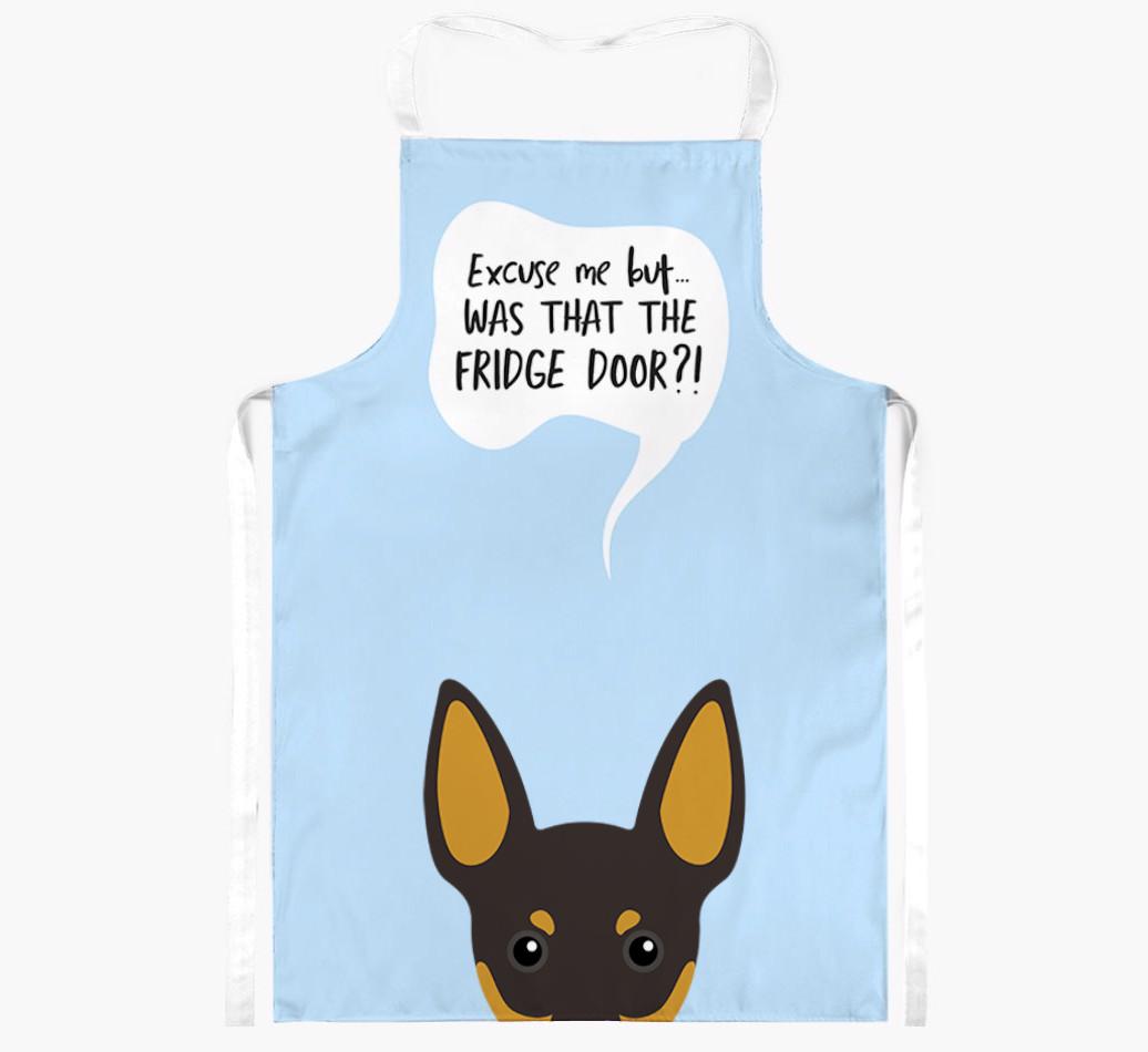 Was That The Fridge Door: Personalized {breedFullName} Apron