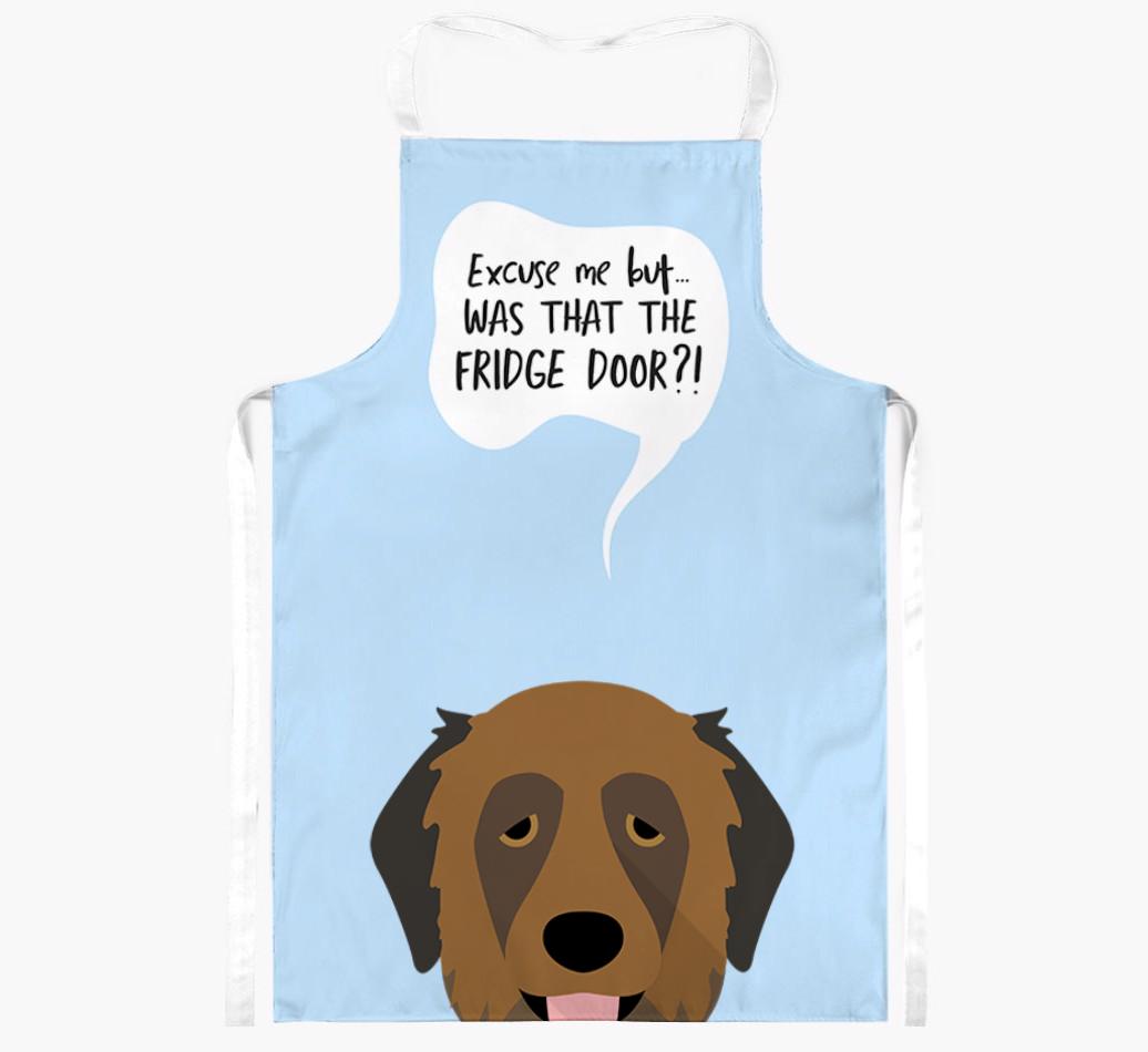 Was That The Fridge Door: Personalized {breedFullName} Apron