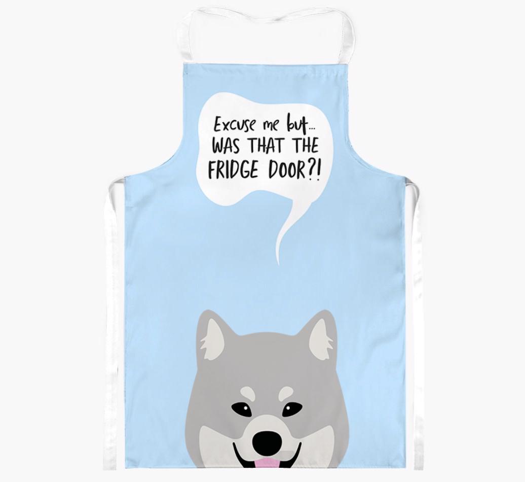 Was That The Fridge Door: Personalized {breedFullName} Apron
