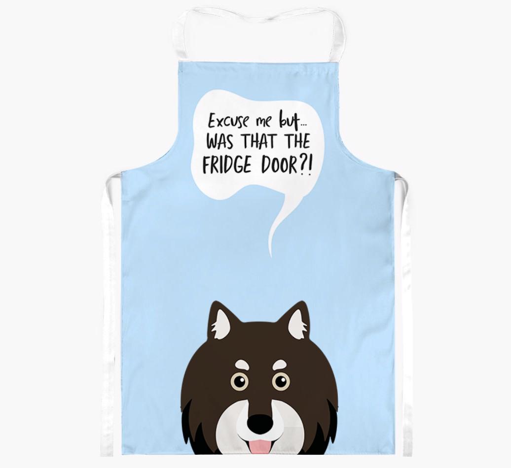 Was That The Fridge Door: Personalized {breedFullName} Apron