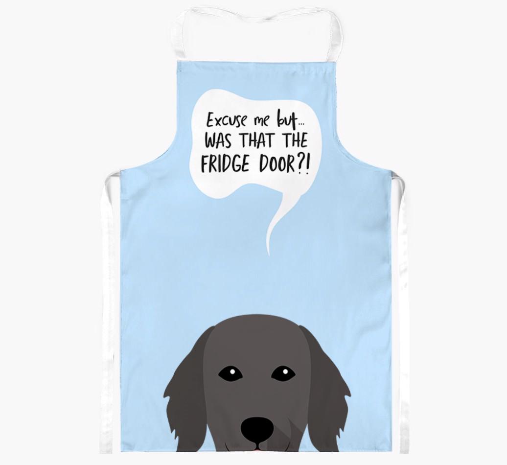Was That The Fridge Door: Personalized {breedFullName} Apron