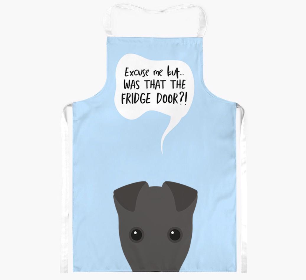 Was That The Fridge Door: Personalized {breedFullName} Apron