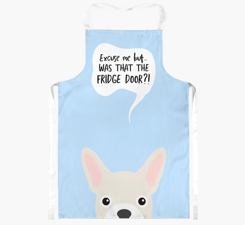 Was That The Fridge Door: Personalized {breedFullName} Apron