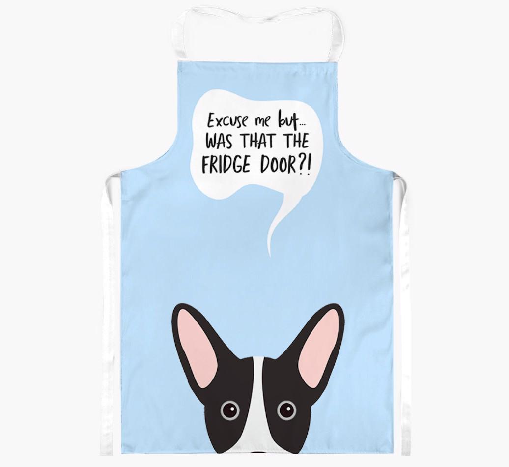 Was That The Fridge Door: Personalized {breedFullName} Apron