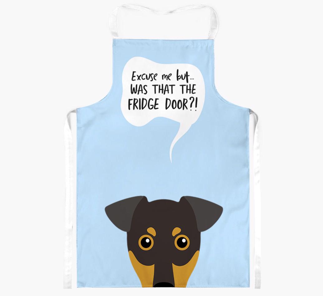 Was That The Fridge Door: Personalized {breedFullName} Apron