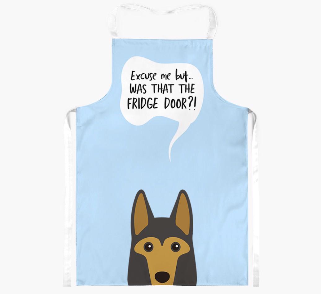 Was That The Fridge Door: Personalized {breedFullName} Apron