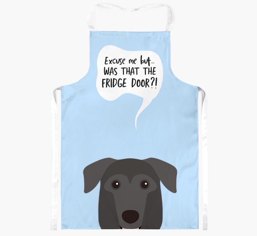Was That The Fridge Door: Personalized {breedFullName} Apron