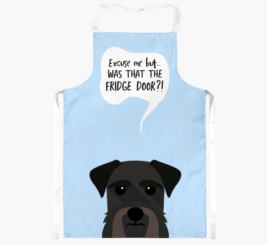 Was That The Fridge Door: Personalized {breedFullName} Apron