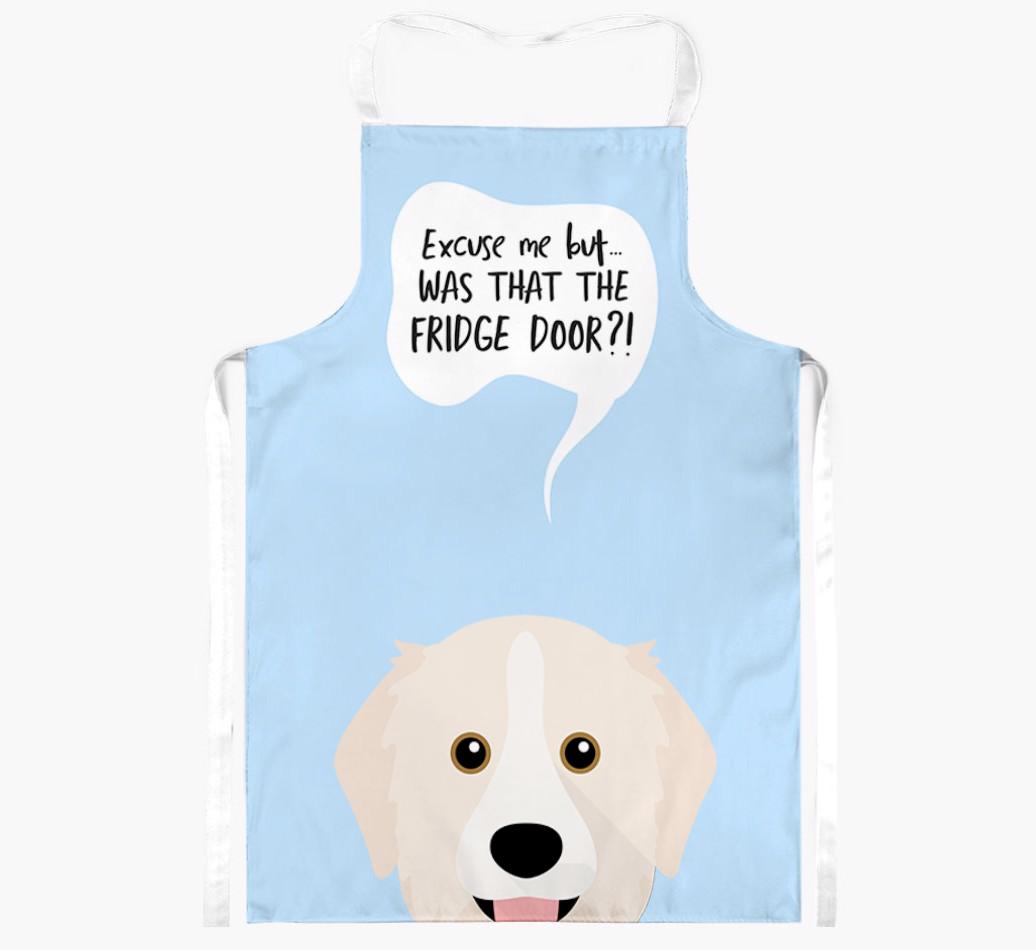 Was That The Fridge Door: Personalized {breedFullName} Apron