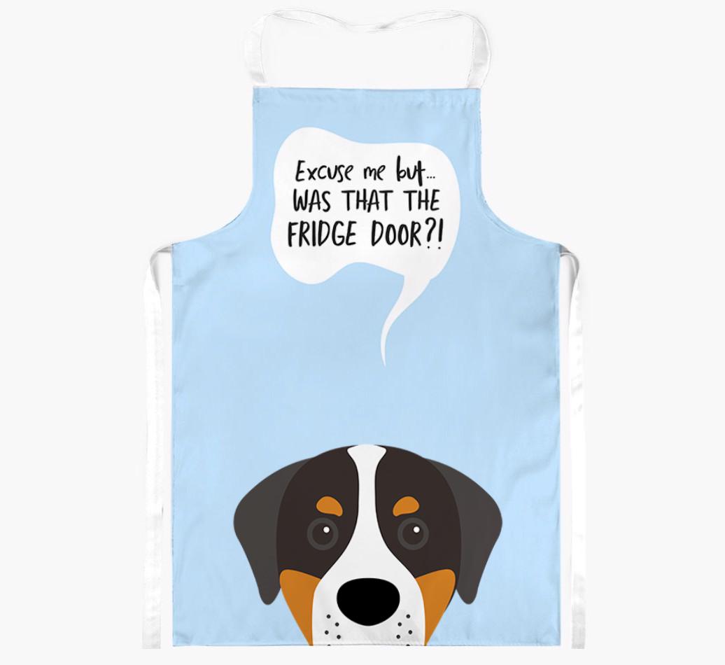 Was That The Fridge Door: Personalized {breedFullName} Apron