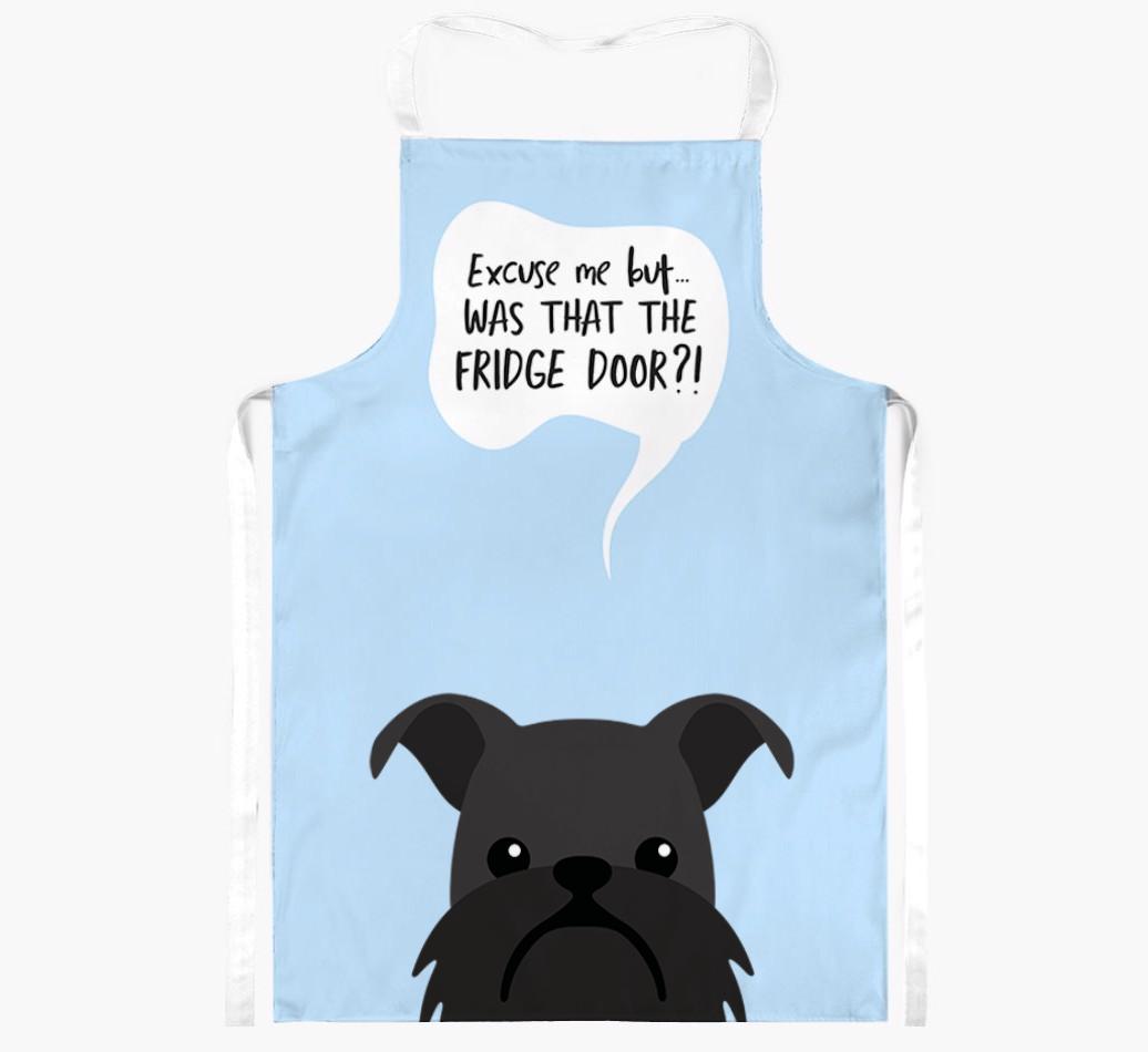 Was That The Fridge Door: Personalized {breedFullName} Apron