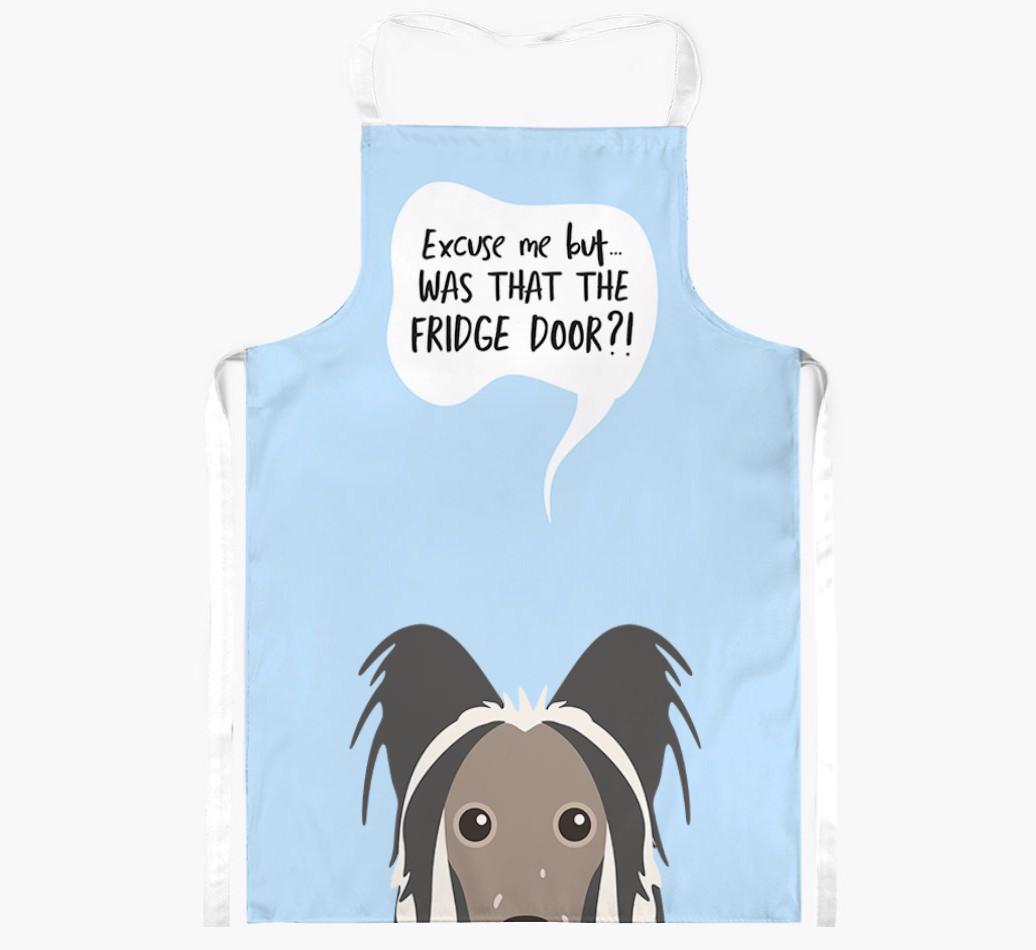 Was That The Fridge Door: Personalized {breedFullName} Apron