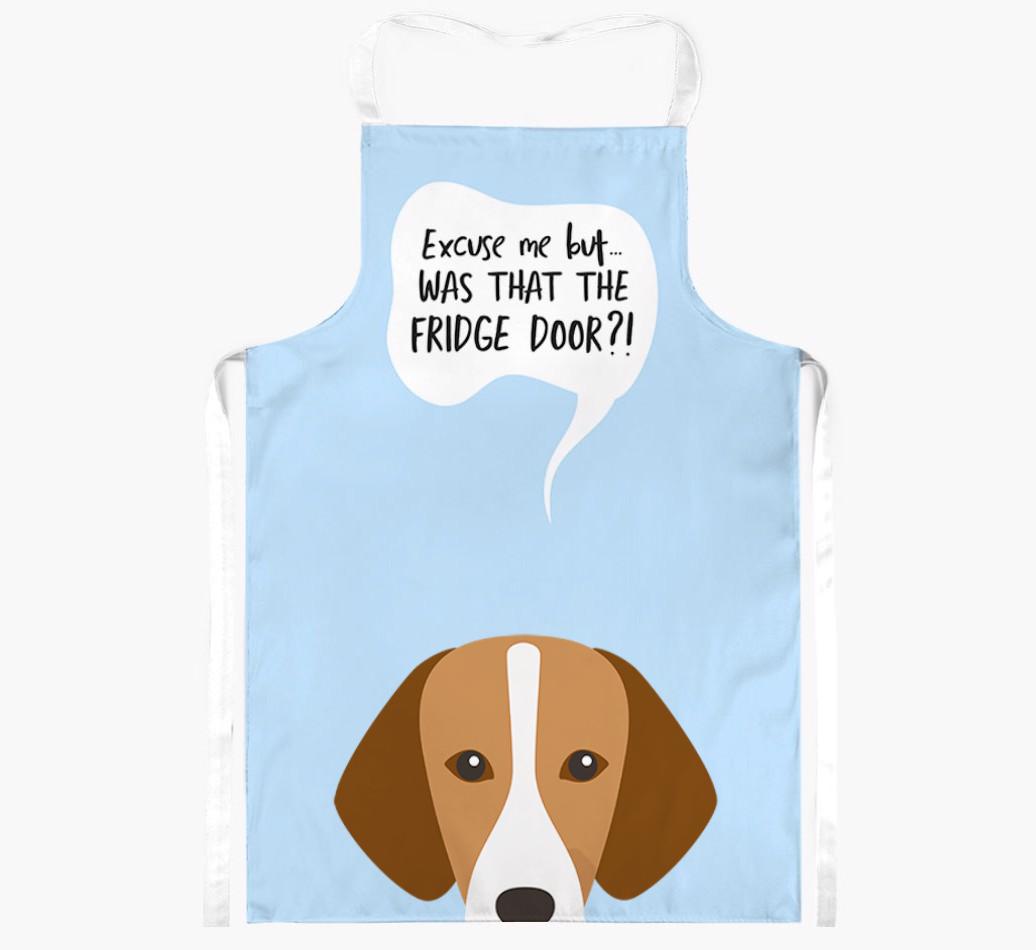 Was That The Fridge Door: Personalized {breedFullName} Apron