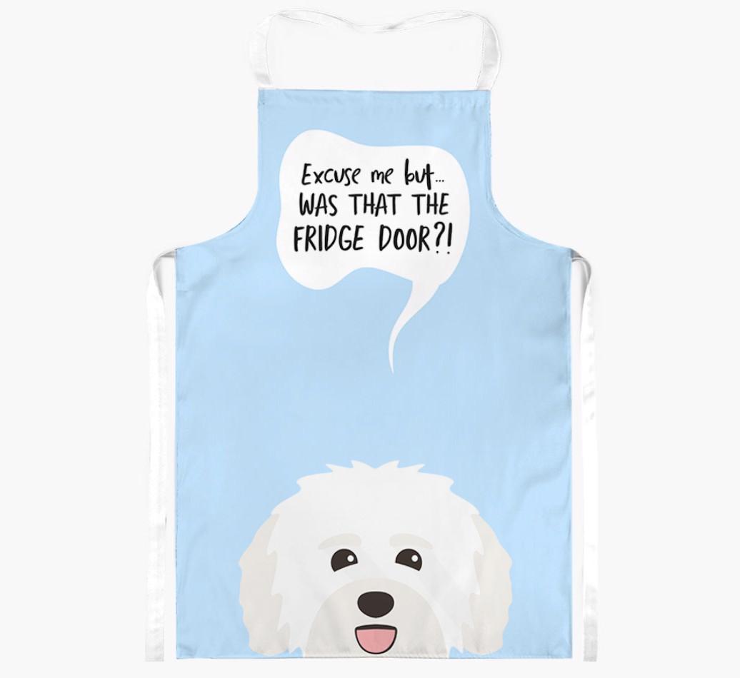 Was That The Fridge Door: Personalized {breedFullName} Apron