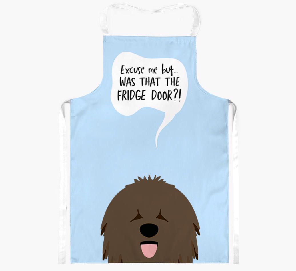 Was That The Fridge Door: Personalized {breedFullName} Apron