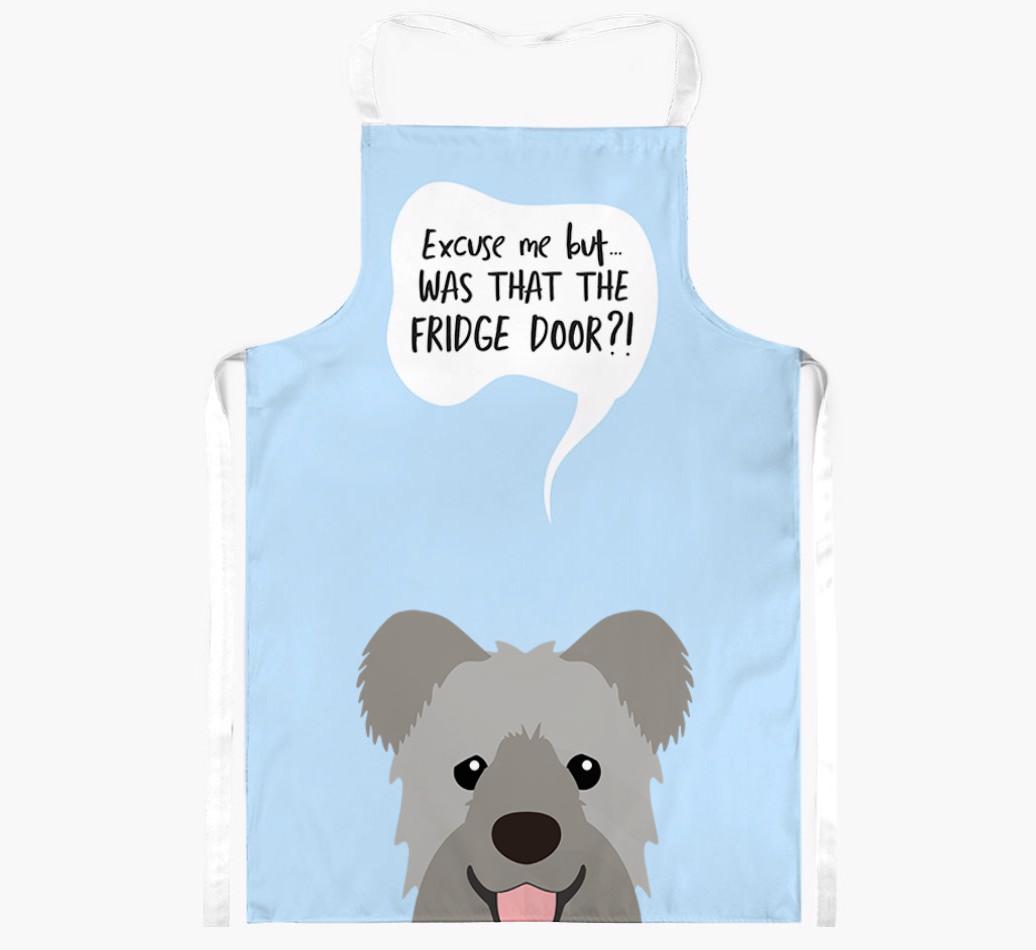 Was That The Fridge Door: Personalized {breedFullName} Apron