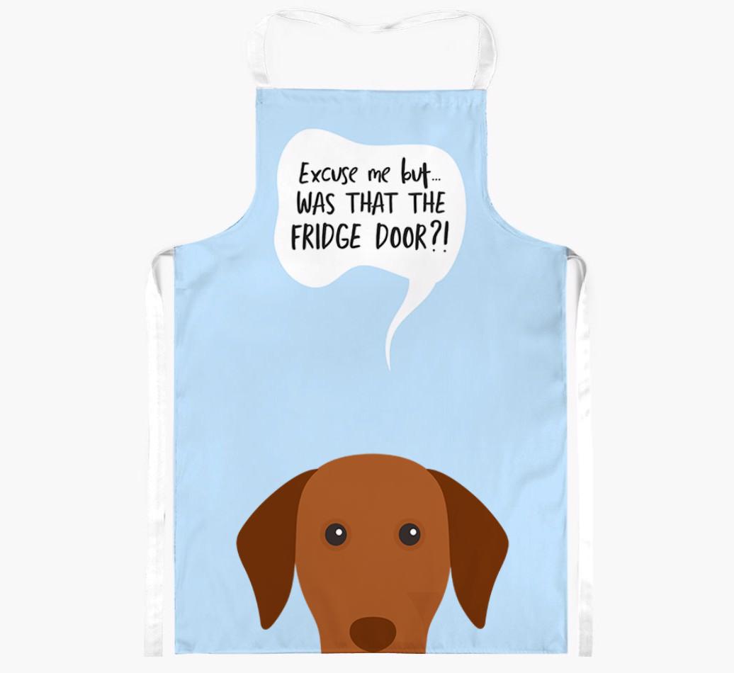 Was That The Fridge Door: Personalised {breedFullName} Apron