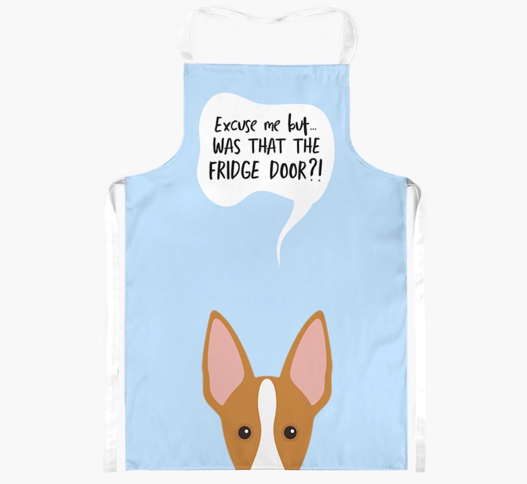 Was That The Fridge Door: Personalized {breedFullName} Apron
