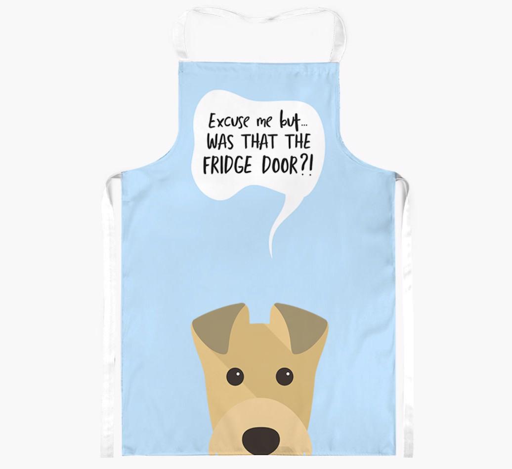 Was That The Fridge Door: Personalized {breedFullName} Apron