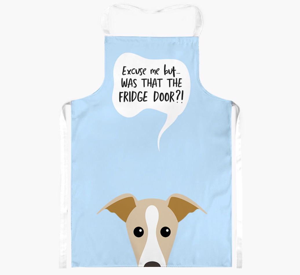 Was That The Fridge Door: Personalized {breedFullName} Apron