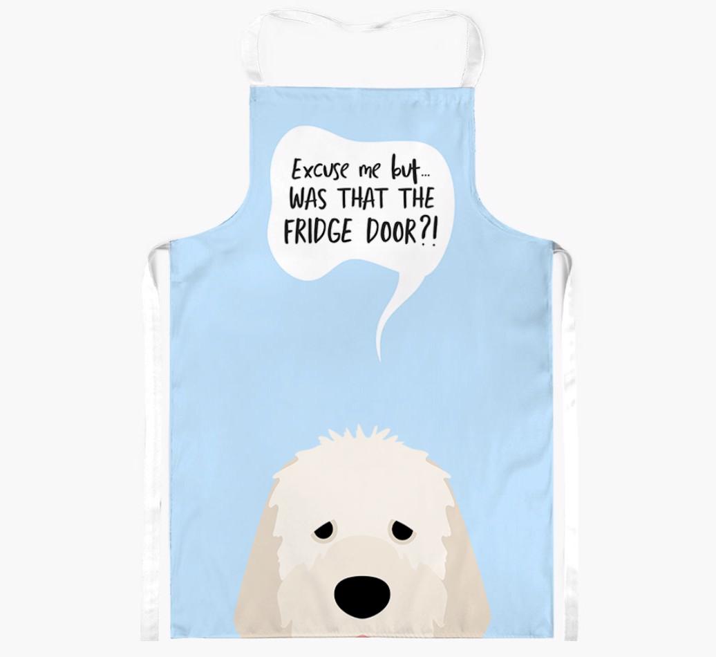 Was That The Fridge Door: Personalized {breedFullName} Apron