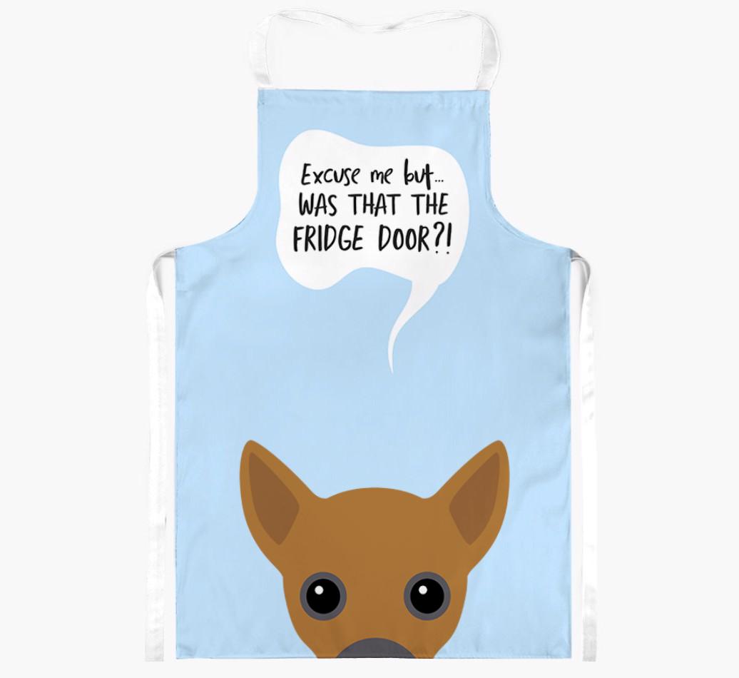 Was That The Fridge Door: Personalized {breedFullName} Apron