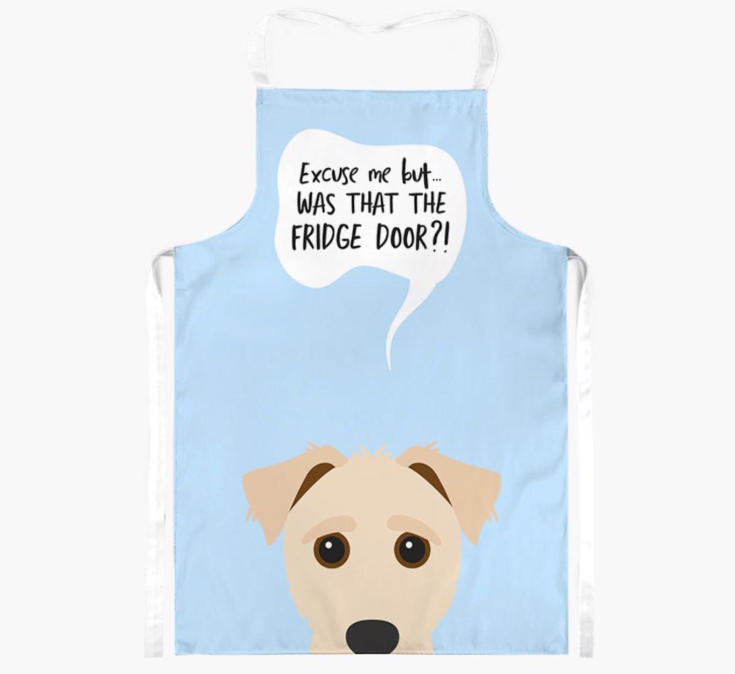 Was That The Fridge Door: Personalized {breedFullName} Apron
